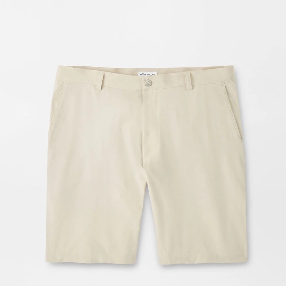 PETER Millar Shackleford Performance Men’s Hybrid Shorts Sz 38 - Sand